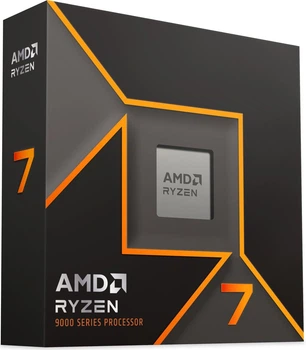 Процесор AMD sAM5 Ryzen 7 9700X 8C/16T, 3.8-5.5GHz, 65Вт (Radeon Graphics) Box (без охолоджувача)