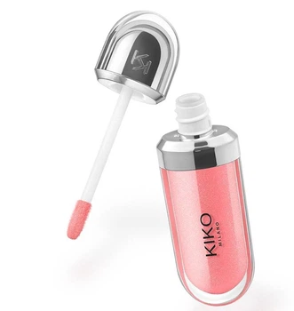 Блиск для губ Kiko Milano Gold Reflections 3D Hydra 07 Pink Magnolia
