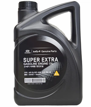 Моторное масло Mobis Hyundai/KIA Super Extra Gasoline 5W-30 4 л 05100-00410