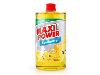 Засіб для миття посуду MAXI POWER 1л Лимон запаска