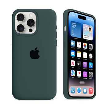 Чохол Kassel Silicone Full Case Protective для iPhone 13 Pro з мікрофіброю сірий Plasma Ash