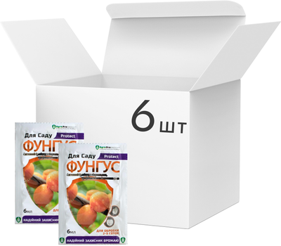 Фунгіцид AgroProtection Фунгус для саду 6 мл 6 шт. (4840-Ф)