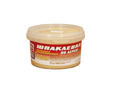 Шпаклівка РОДАCOLOR по дереву колерована Сосна 0,5кг