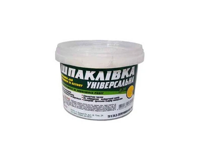 Шпаклівка РОДАCOLOR акрилова Універсальна 1,5кг
