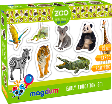 Набор магнитов Magdum Зоо реалистичные (ML4031-02) (4820215152082)
