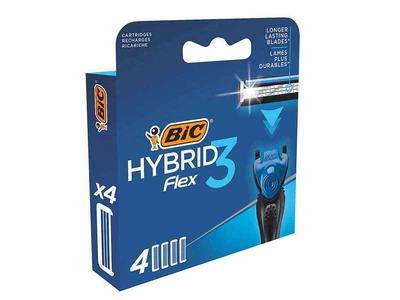 Змінні картриджі BIC 4шт Flex 3 Hybrid
