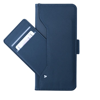 Чехол - книжка Beauty Case для OnePlus 13 с зеркалом blue