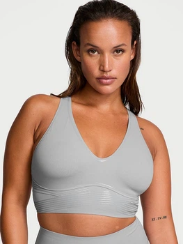 Спортивний топ для фітнесу жіночий Victoria's Secret 615381504 S Сірий (1159824237)