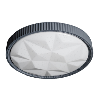 Накладной LED светильник 48W Horoz Electric круглой формы 6400K белый/серый IP20 AZTEC-48