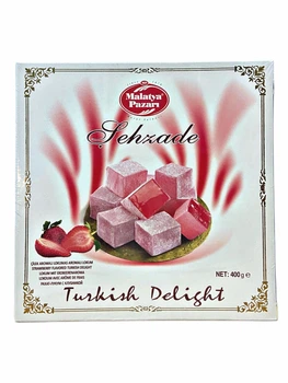 Рахат-лукум полуниця Malatya Pazari 400г Туреччина