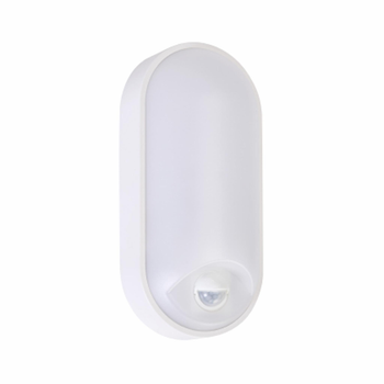 Світлодіодний cвітильник настінно-стельовий Palermo 15W з датчиком руху HOROZ ELECTRIC білий