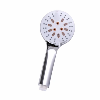 Душевая ручная лейка Topaz NF-2206-00-WHITE, 6 режимов, хром, белый