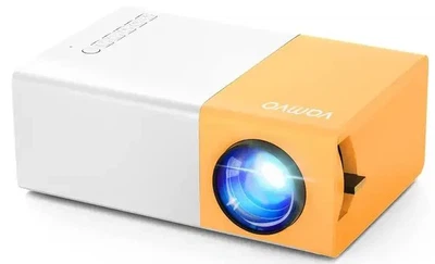 Мультимедийный портативный проектор для дома Vamvo YG300 Pro HD LED 2000 Лм