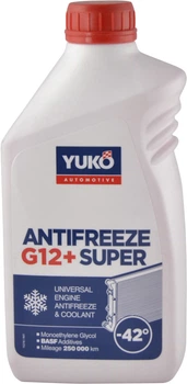 Антифриз Yuko -40 Super G12+ 1 л Червоний (4820070244489)