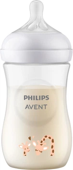 Пляшечка для годування Philips AVENT Natural Природний потік Жираф 260 мл (SCY903/66)