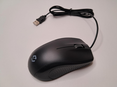 Мышь компьютерная проводная USB M176 черный