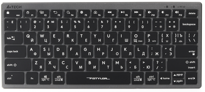 Клавіатура дротова A4Tech FX61 USB Grey (4711421976411)