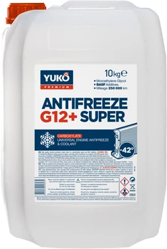 Антифриз Yuko -40 Super G12+ 10 л Червоний (4820070248234)