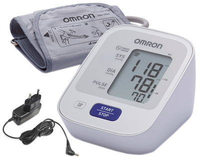 Тонометр OMRON M2 Basic з адаптером (HEM-7121- ARU)