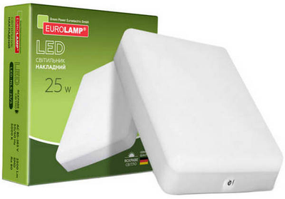Стельовий світильник Eurolamp GL 25W 5000K (LED-NLS-25/5)