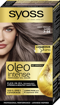 Стійка фарба для волосся без аміаку SYOSS Oleo Intense 7-56