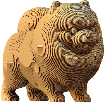 Картонний конструктор Cartonic 3D Puzzle Pomeranian spitz (CARTSPITS)