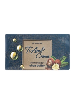 Косметическое крем-мыло твердое Ti Amo Crema с маслом Ши 125 г (4820195508077)