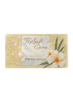 Косметическое крем-мыло твердое Ti Amo Crema с экстрактом плюмерии 125 г (4820195507537)