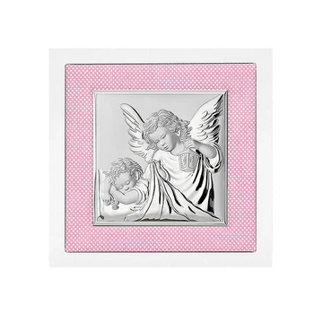 Икона детская Ангел Хранитель с младенцем (14 х 14 см) Valenti 75020 3 RA