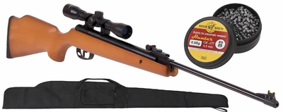 Пневматическая винтовка Crosman Optimus + Оптика + Чехол + Пули