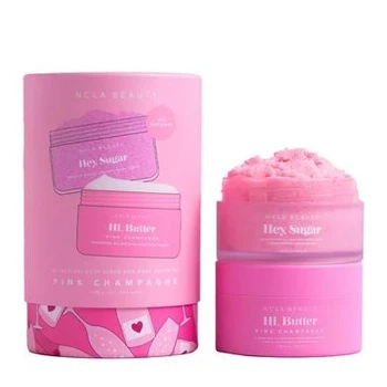 Подарочный набор NCLA Beauty Pink Champagne Body Care Discovery Set 2 в 1 для ухода за телом