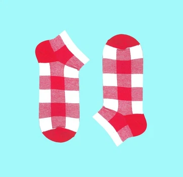 Короткие носки SOX 27-0200 36-40 цвет красный