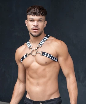 Сбруя Andrew Christian 76-0028 one size цвет черный