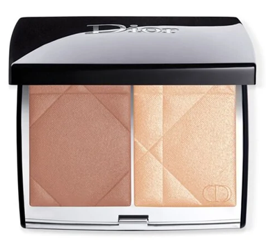 Палетка из румян и хайлайтера Dior Rouge Blush Color & Glow 100 Diorissimo 8g