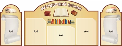 Набір стендів «Методичний вісник» (Арт1402)