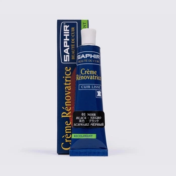 Жидкая кожа Saphir Creme Renovatrice 25 мл черный