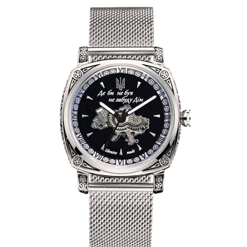Мужские часы Awarder 021-3D Де би не був Silver-Black