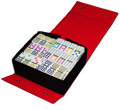 Gra planszowa Grapet Double 15 Dominoes (5900238568325)