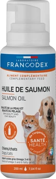 Масло лосося для собак и котов Francodex Salmon Oil Dog Cat, 200 мл