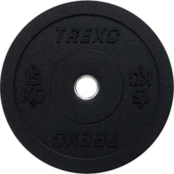 Tarcza olimpijska Trexo TRX-BMP015 15 kg Black (5904823009934)