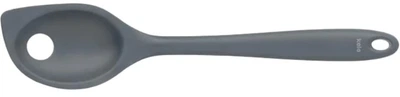 Ложка для сервировки с прорезями Kela Tom 28.5 см Серая (12587)