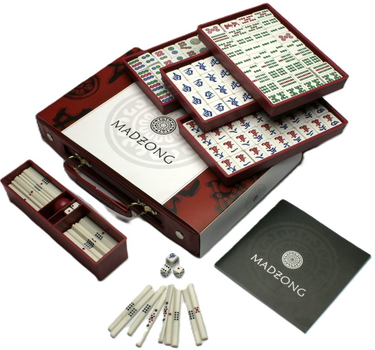 Gra planszowa Grapet Mahjong (Madżong) w walizce (5900238568059)