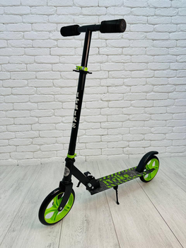 Дитячий самокат 2-х колісний SR 2-010-4-1 з ніжкою Салатовий
