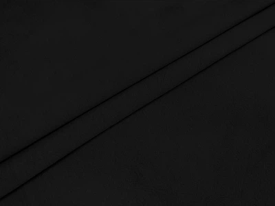 Ткань Бэби коттон, черный, пог. м. (б34, 2311024C, цв3)