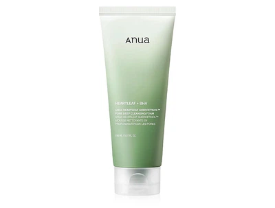 Пінка-скраб для очищення пор з кверцетинолом ANUA Heartleaf Quercetinol Pore Deep Cleansing Foam, 150мл (8809640734427)