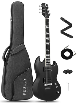 Электрогитара Fesley FSG350 BK (комплект)