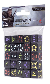 Dodatek do gry planszowej Go on Board The Witcher: Old World - Additional Dice Set (5906874198469)