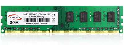 Модуль пам'яті Kamosen DDR3 8gb 1600MHz (DDR3 8gb 1600MHz)