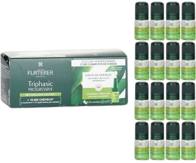 Ampułki do włosów Rene Furterer Triphasic Progressive serum 16 x 5.5 ml (3282770152210)