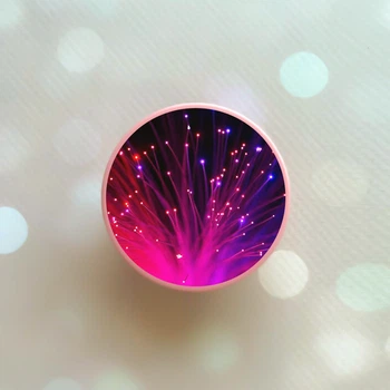 Держатель для смартфона / планшета попсокет Popsocket Розовый :: Салют (принт 98)